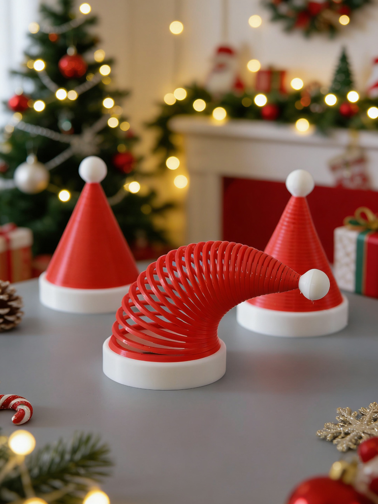 Bonnet de Noël Rebondissant 