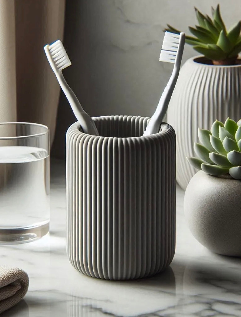 Porte Brosse à Dents (Orange)