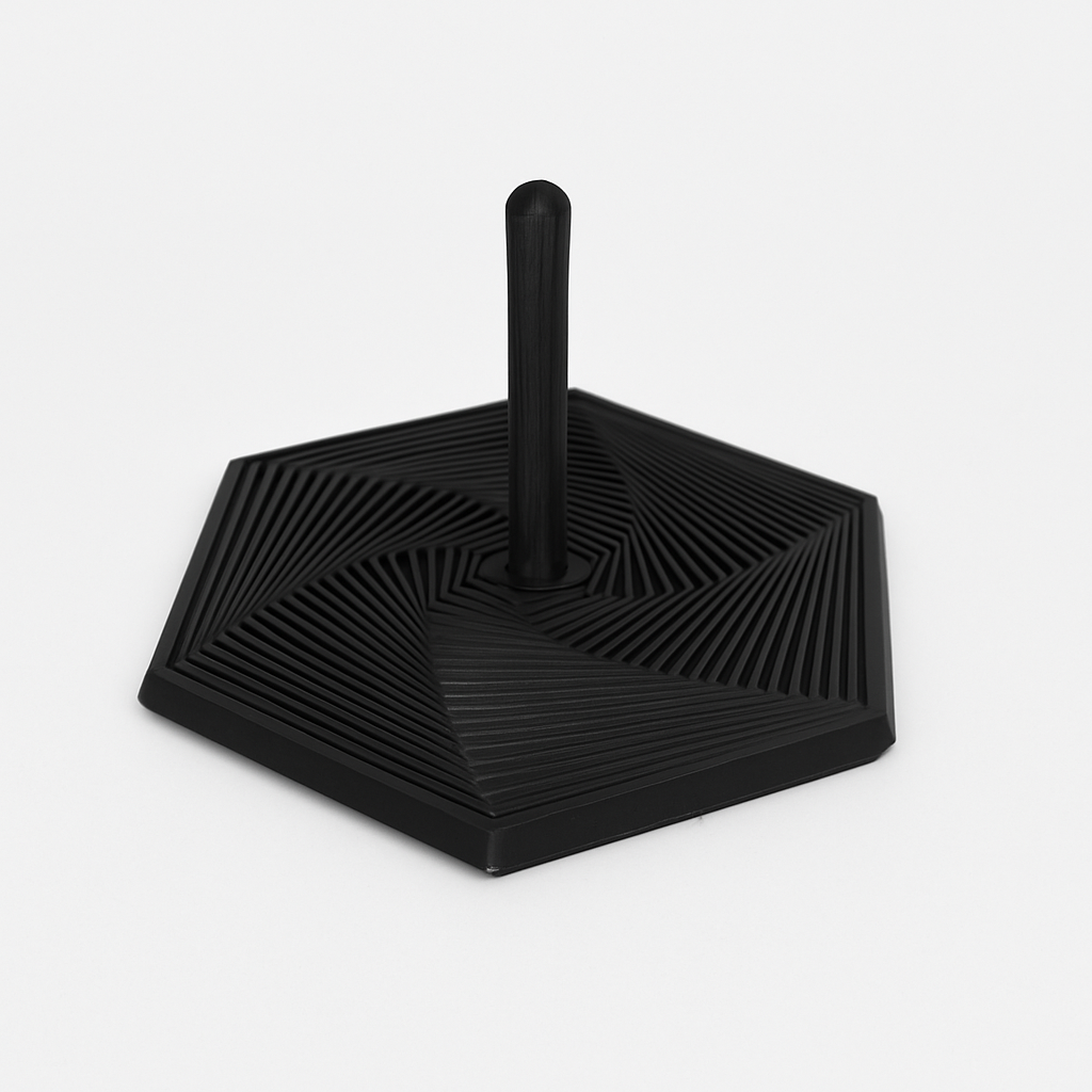 Hexagone Torsadé (Blanc)