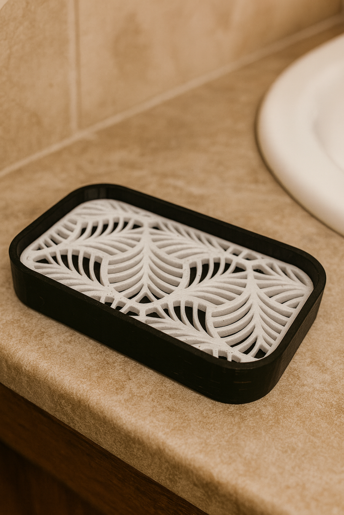 Porte-Savon (Orange, Beige)