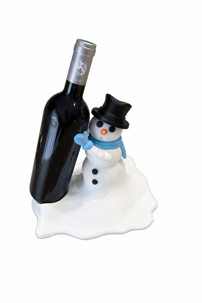 Porte-Bouteille Bonhomme de neige