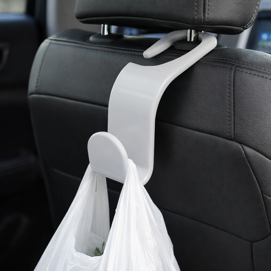 Porte-Sac Voiture (Blanc)